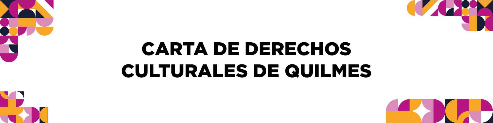 Carta de Derechos Culturales de Quilmes