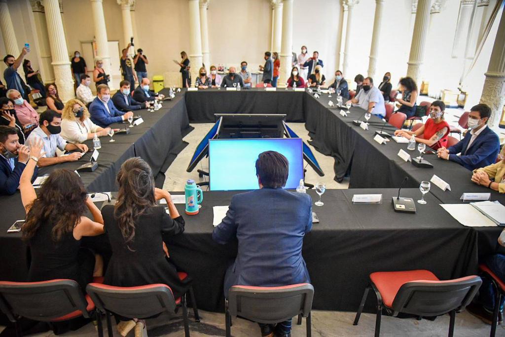  ENCUENTRO JUNTO AL MINISTRO NICOLÁS TROTTA E INTENDENTES BONAERENSES