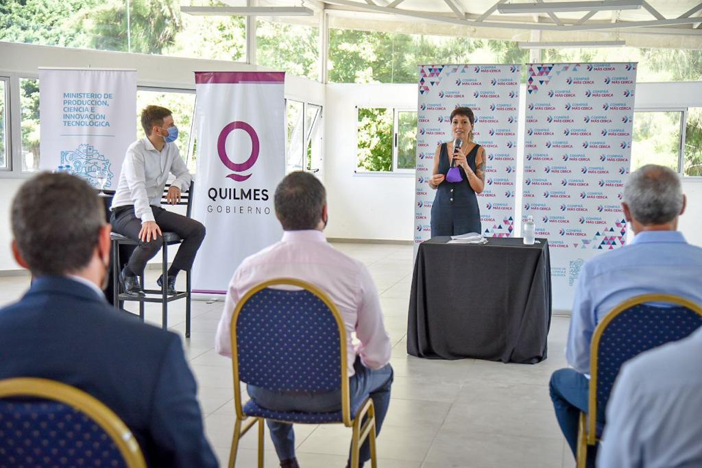  QUILMES ADHIRIÓ AL PROGRAMA PROVINCIAL COMPRÁ MÁS CERCA