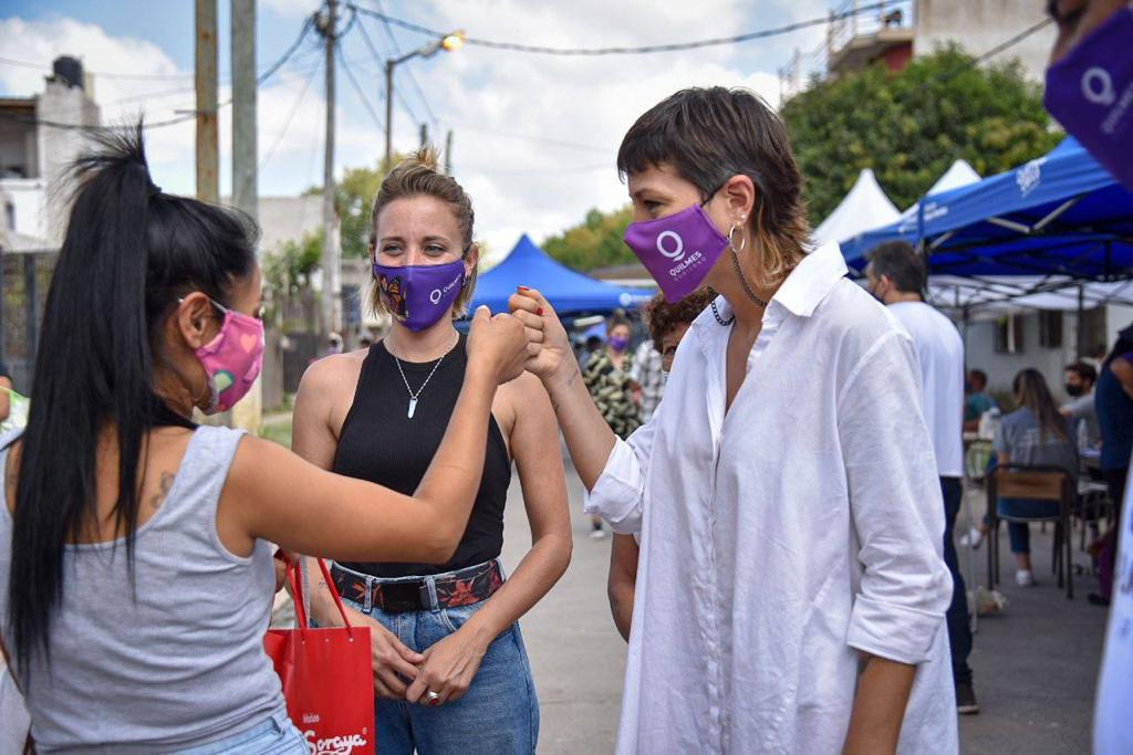 MAYRA RECORRIÓ EL OPERATIVO “QUILMES CERCA” DE EZPELETA