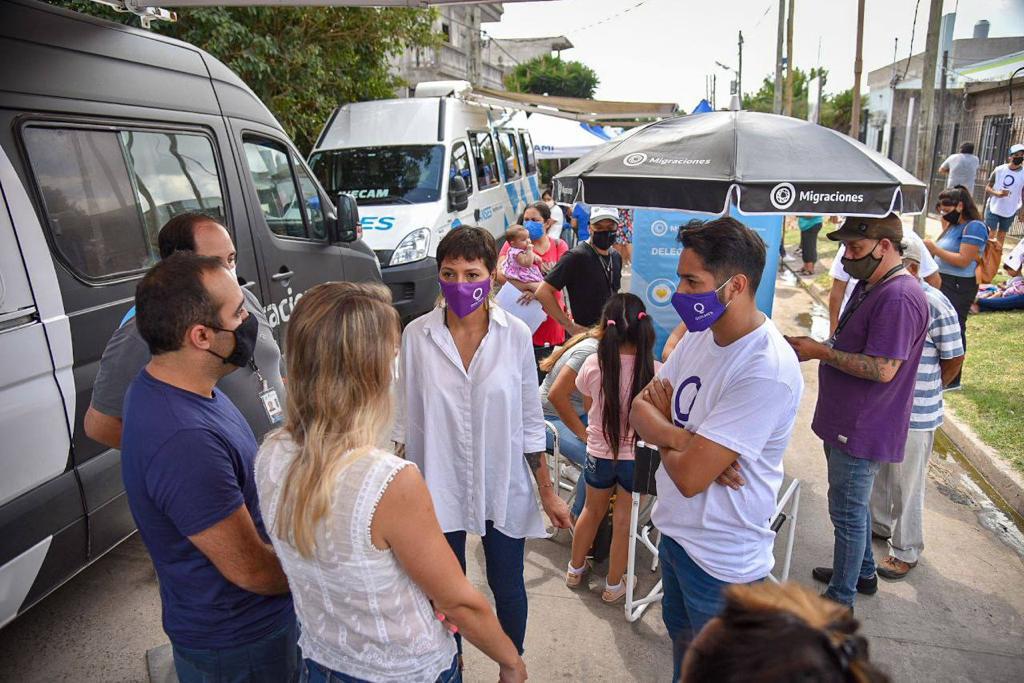 MAYRA RECORRIÓ EL OPERATIVO “QUILMES CERCA” DE EZPELETA