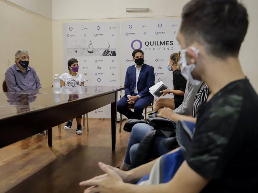 MAYRA Y TROTTA PRESENTARON EL PUNTO PROGRESAR DE LA SEDE DEL MUNICIPIO