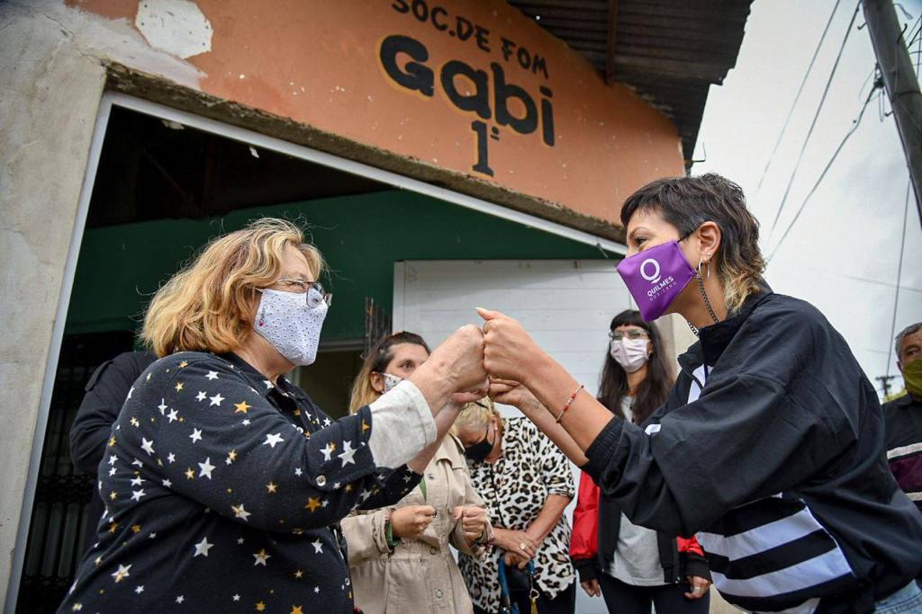 UN AÑO DE LOS PUNTOS SOLIDARIOS: MAYRA VISITÓ LA SOCIEDAD DE FOMENTO GABI 1