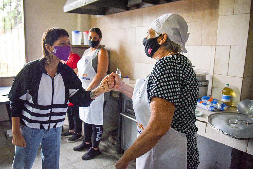 UN AÑO DE LOS PUNTOS SOLIDARIOS: MAYRA VISITÓ LA SOCIEDAD DE FOMENTO GABI 1