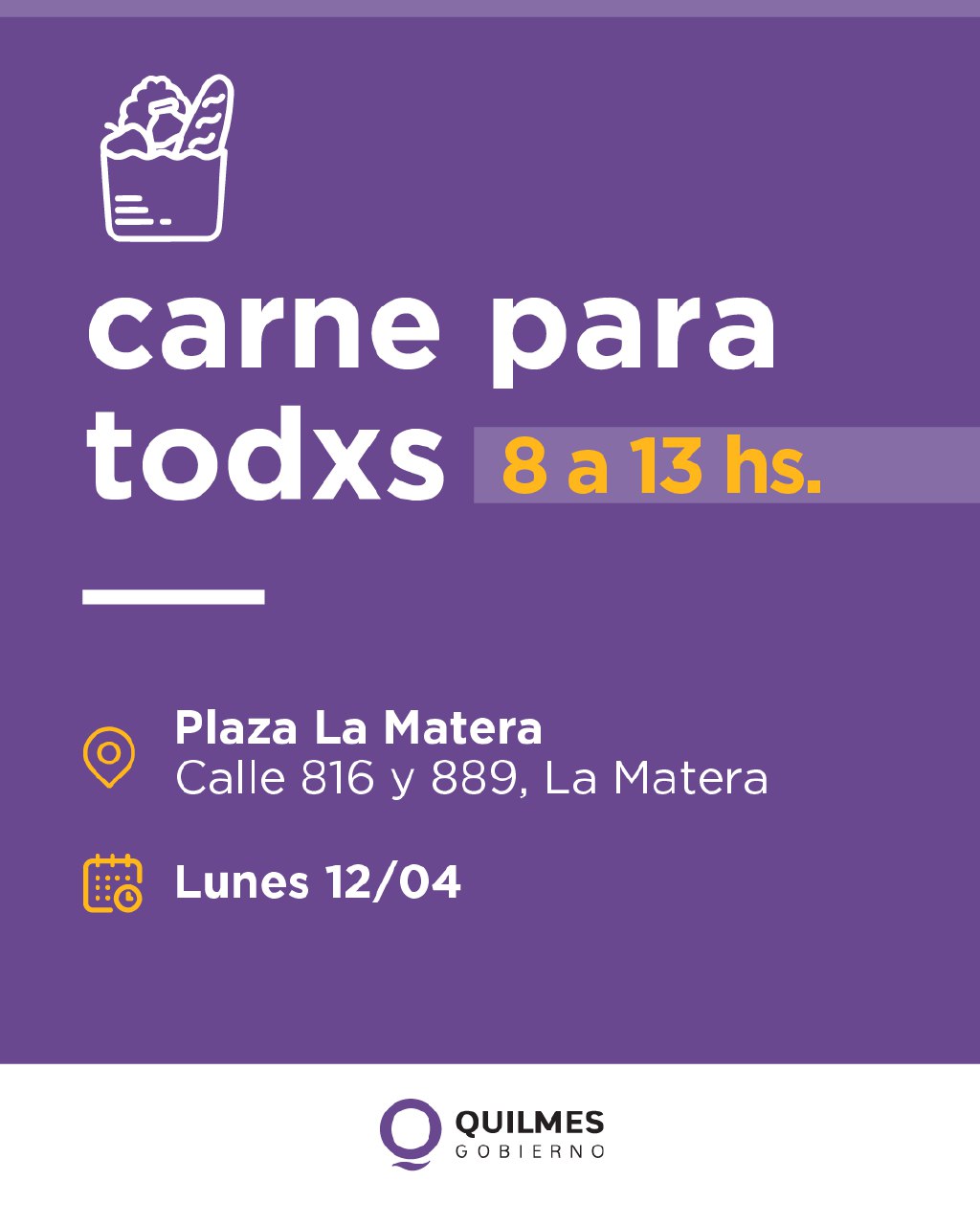  CARNE PARA TODOS VUELVE A QUILMES