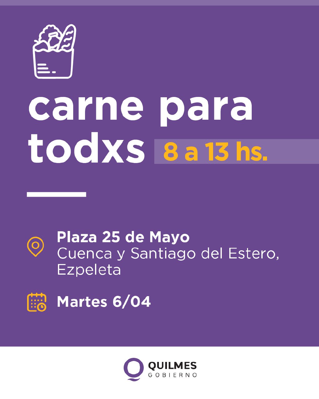  CARNE PARA TODOS VUELVE A QUILMES