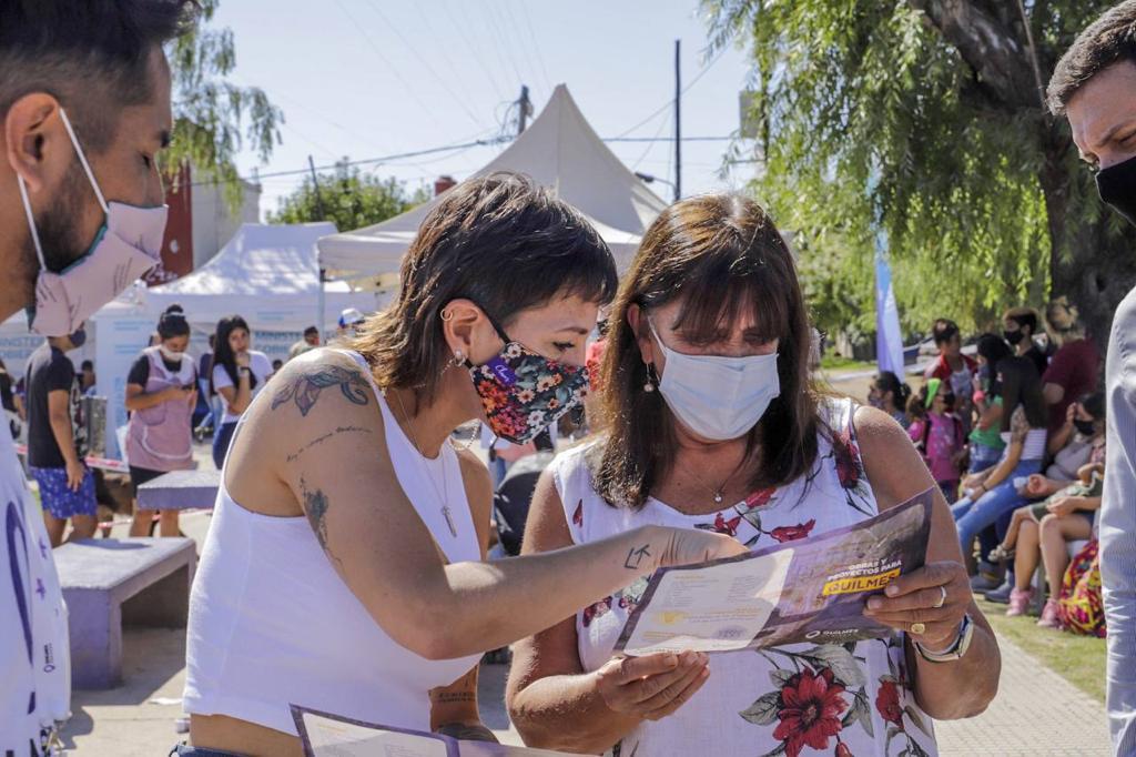MAYRA RECIBIÓ A  TERESA GARCÍA Y SUPERVISARON UN OPERATIVO DE DOCUMENTACIÓN