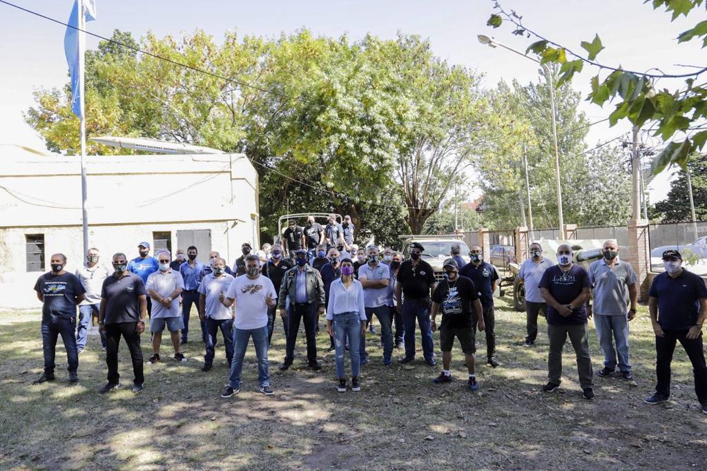 MAYRA EN EL ACTO POR EL ANIVERSARIO DEL DÍA DEL VETERANO Y DE LOS CAÍDOS
