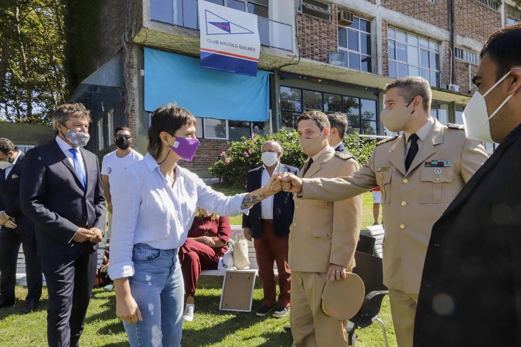 MAYRA PARTICIPÓ DEL 100º ANIVERSARIO DEL CLUB NÁUTICO QUILMES