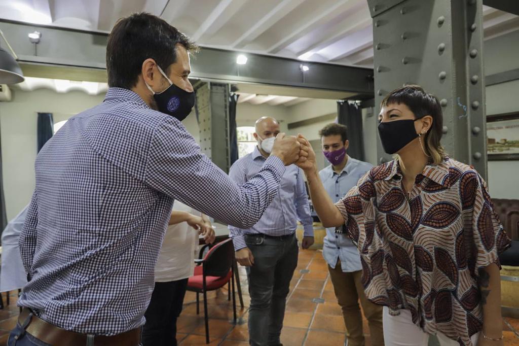 MAYRA SE REUNIÓ CON AUTORIDADES DE CERVECERÍA Y MALTERÍA QUILMES