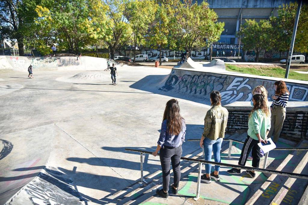  MAYRA INAUGURÓ EL SKATEPARK MUNICIPAL DEL PARQUE DE LA CIUDAD
