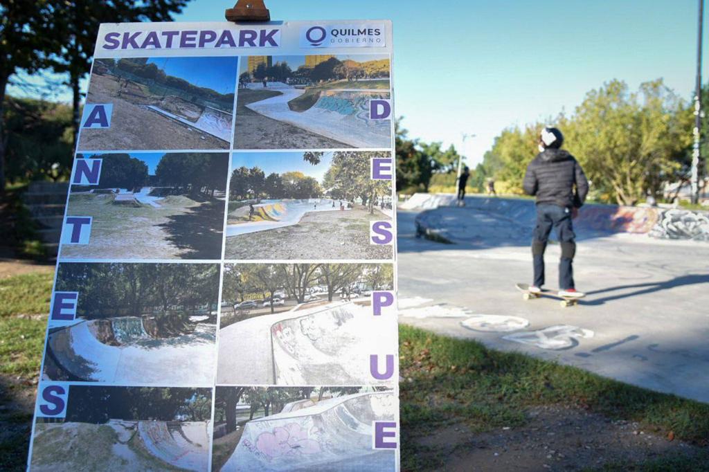  MAYRA INAUGURÓ EL SKATEPARK MUNICIPAL DEL PARQUE DE LA CIUDAD