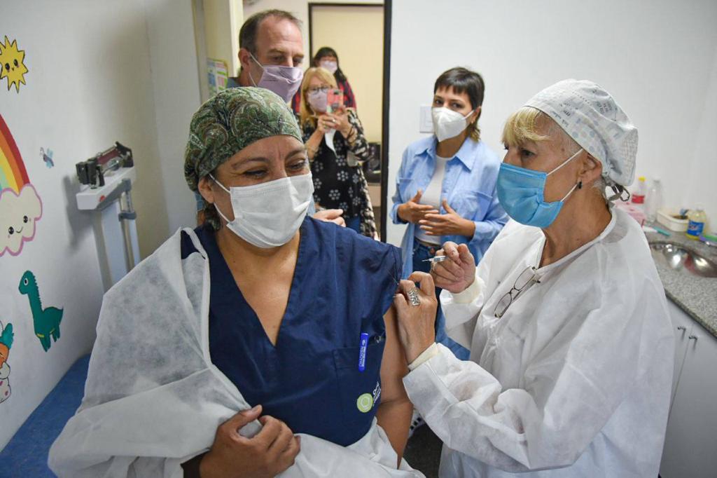 MAYRA SUPERVISÓ EL LANZAMIENTO DE LA CAMPAÑA DE VACUNACIÓN ANTIGRIPAL