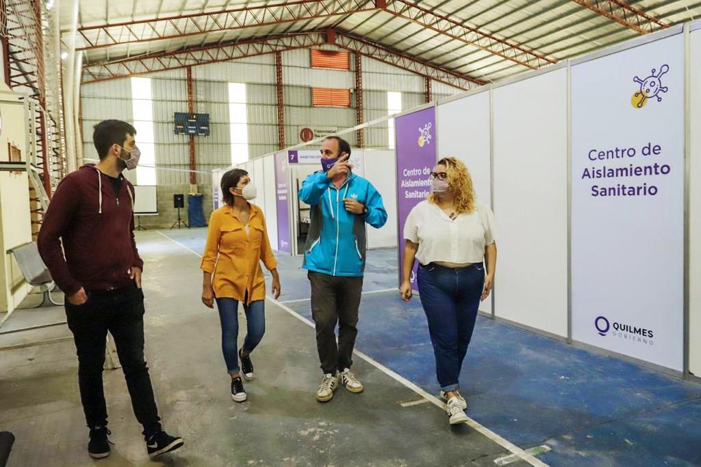 MAYRA RECORRIÓ EL NUEVO CENTRO DE AISLAMIENTO SANITARIO