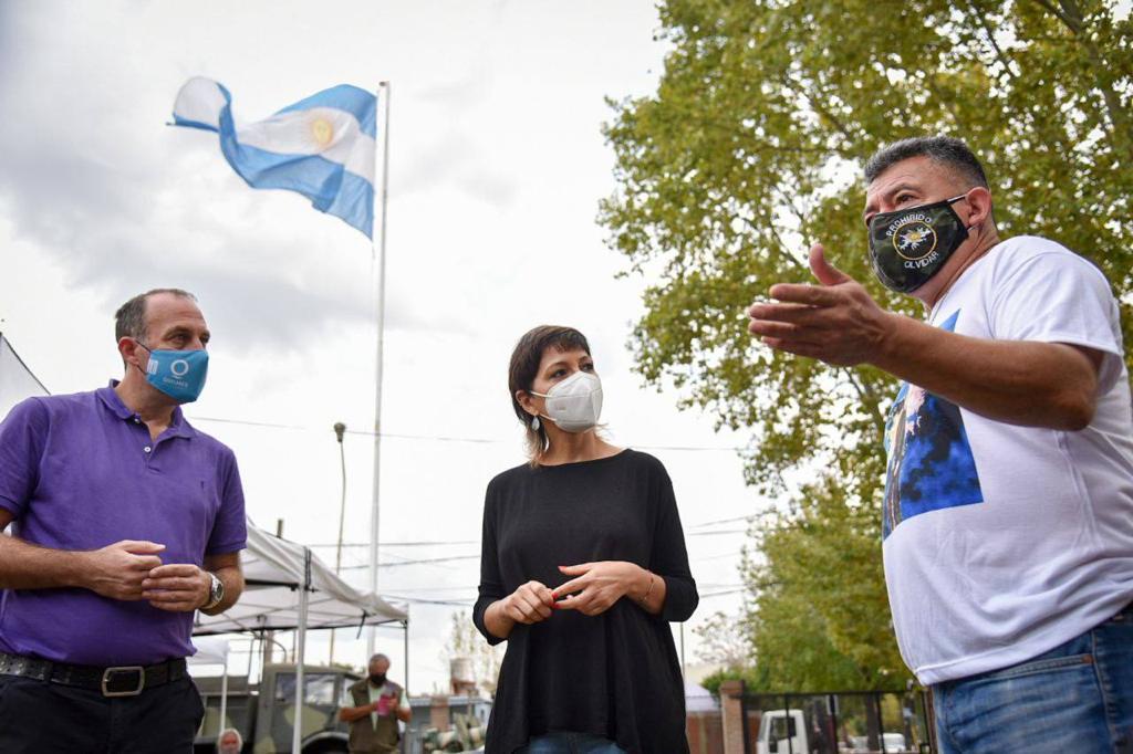 MAYRA SUPERVISÓ EL AVANCE DE LA VACUNACIÓN CONTRA EL COVID