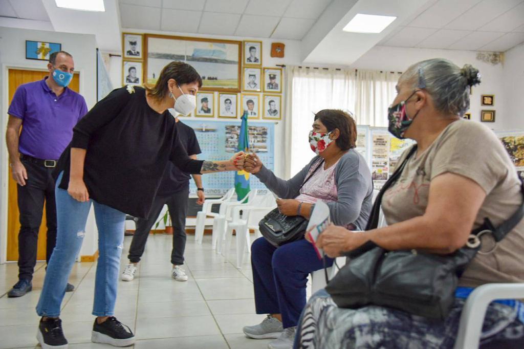 MAYRA SUPERVISÓ EL AVANCE DE LA VACUNACIÓN CONTRA EL COVID