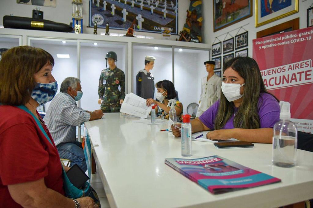 MAYRA SUPERVISÓ EL AVANCE DE LA VACUNACIÓN CONTRA EL COVID