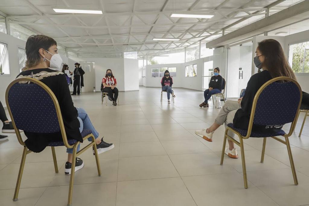 MAYRA Y MACARENA SÁNCHEZ SE REUNIERON PARA ANALIZAR PROYECTOS INCLUSIVOS