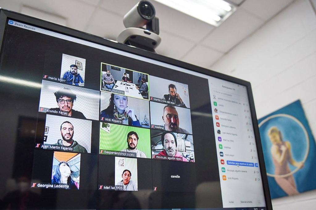 MAYRA PARTICIPÓ DE UN ZOOM CON PRODUCTORES POR EL PROGRAMA “COMPRÁ EN RED”
