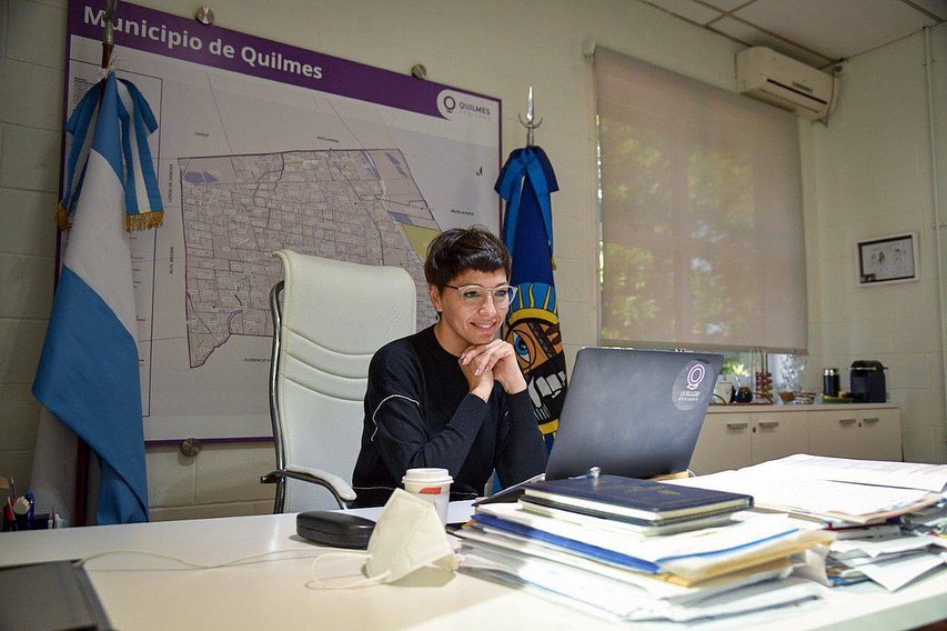 MAYRA PARTICIPÓ DE FIRMA DE CONVENIO CON LA UNAJ