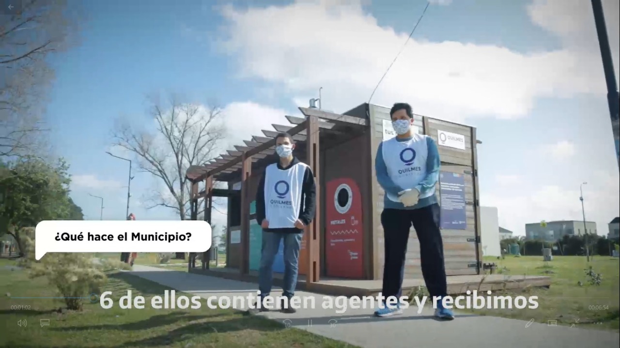 PRESENTACIÓN DE CICLO DOCUMENTAL SOBRE EL PROCESO DE LOS RESIDUOS SEPARADOS