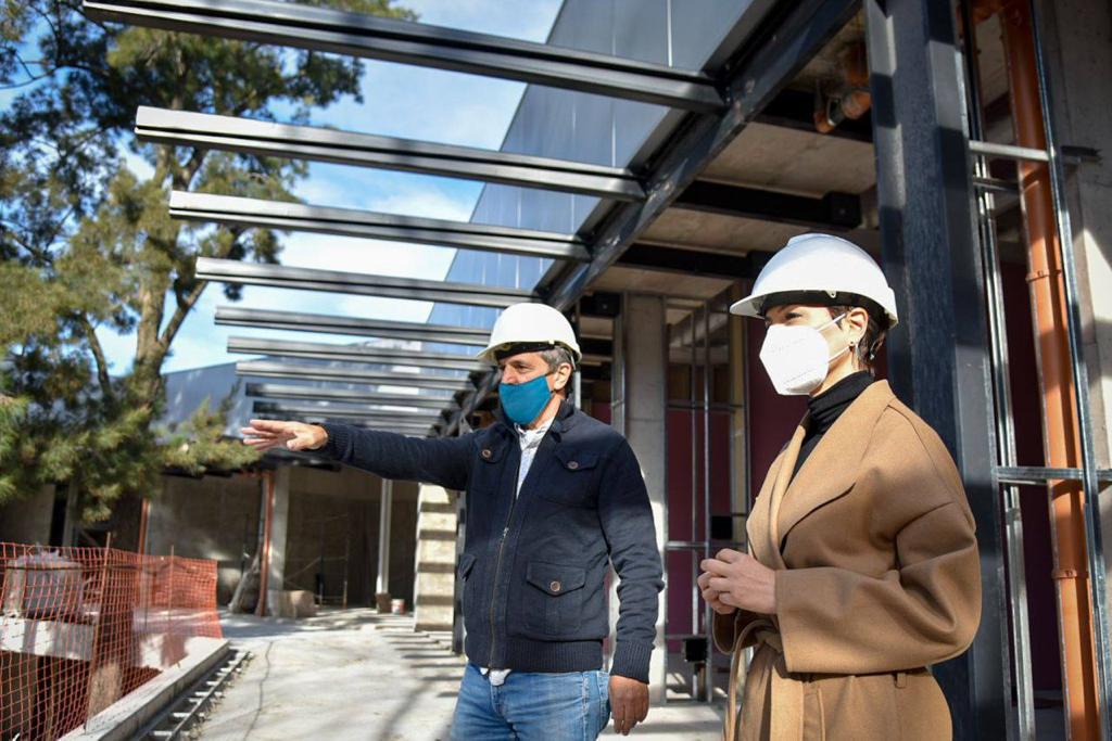 MAYRA RECORRIÓ LAS OBRAS DEL EMPRENDIMIENTO PRIVADO “NUEVO QUILMES PLAZA”