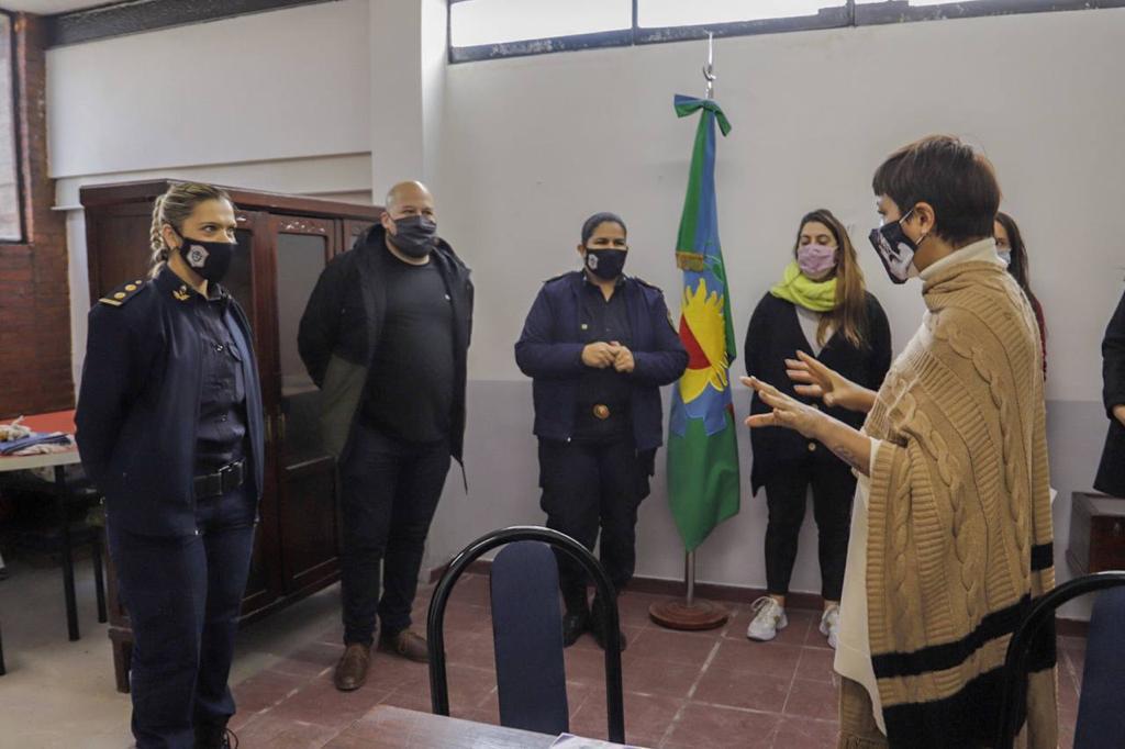 MAYRA RECORRIÓ EL FUTURO CENTRO DE ATENCIÓN A MUJERES Y DIVERSIDADES