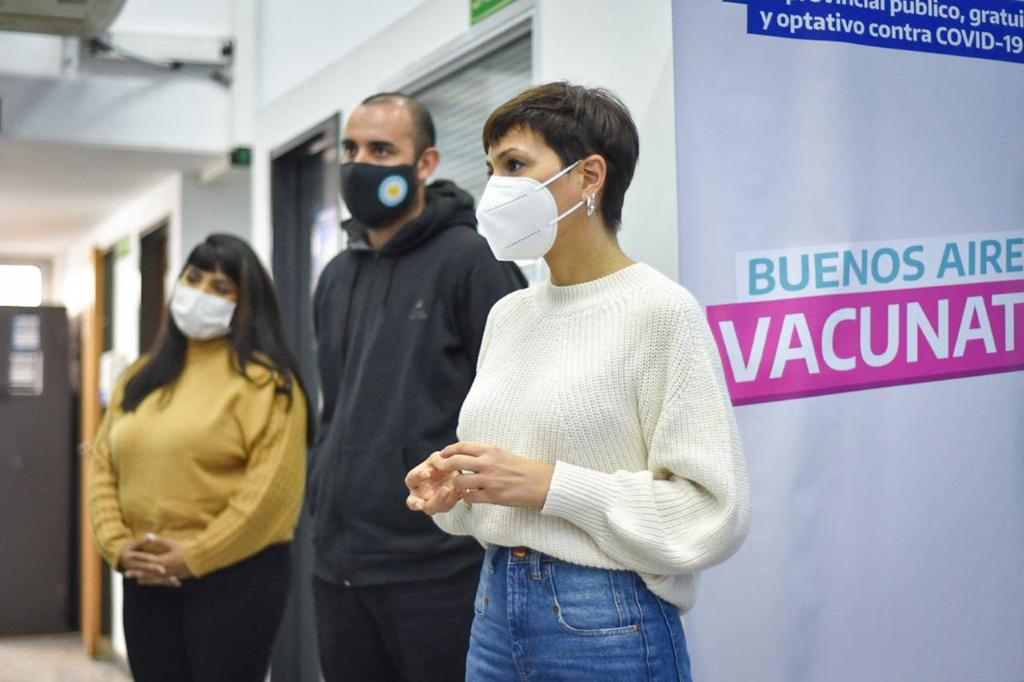 MAYRA RECORRIÓ LA SEDE DE LA UGL PAMI QUILMES