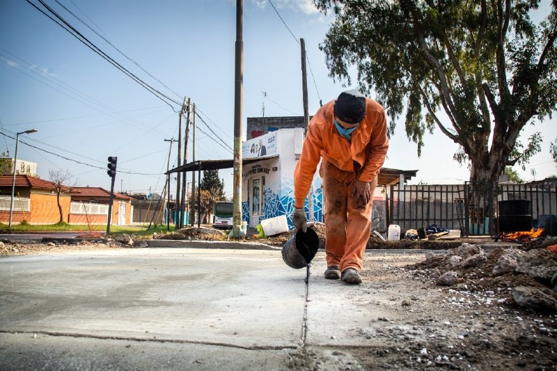 AVANZAN LAS OBRAS PARA LOS ACCESOS SEGUROS AL HOSPITAL MODULAR