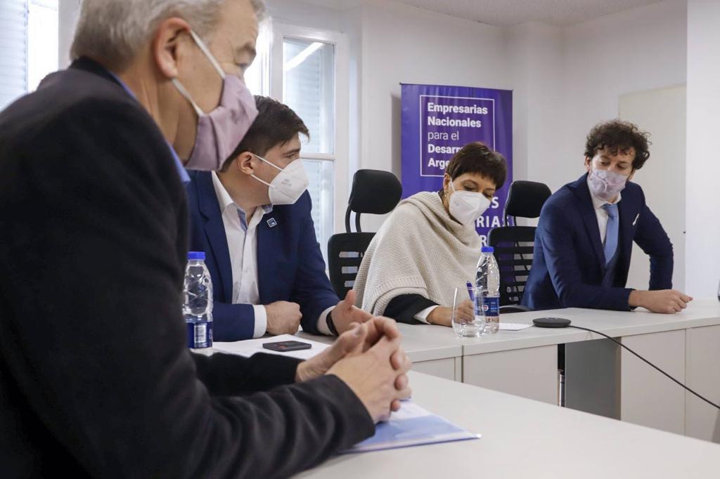  MAYRA ENCABEZÓ UNA REUNIÓN CON AUTORIDADES DE ENAC