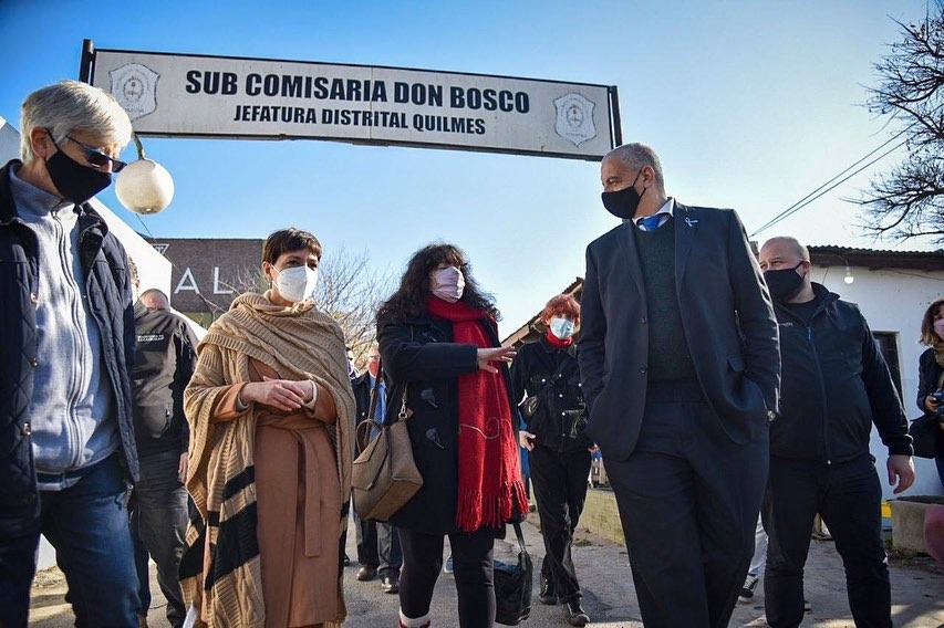 MAYRA RECIBIÓ LAS LLAVES DEL EX CCD PUESTO VASCO DE DON BOSCO