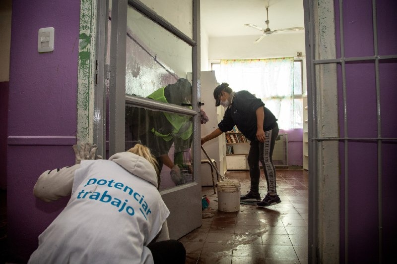 CONTINÚA EL TRABAJO COORDINADO ENTRE EL MUNICIPIO Y  POTENCIAR TRABAJO