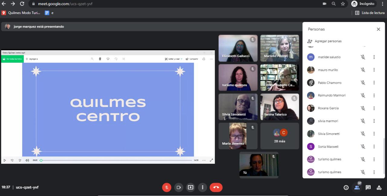PRIMER ENCUENTRO VIRTUAL SOBRE TURISMO HISTÓRICO DE QUILMES