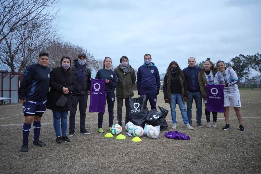 ACOMPAÑAMIENTO DEL MUNICIPIO EN EL CLÁSICO QUILMEÑO DE FÚTBOL FEMENINO 