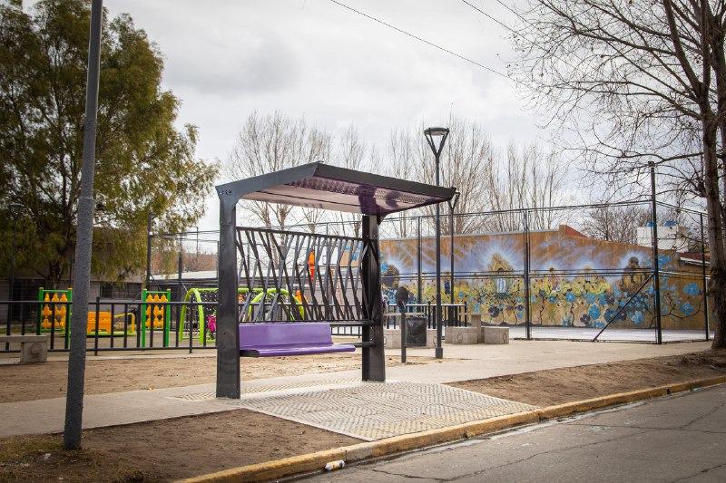AVANZAN LAS OBRAS DE REACONDICIONAMIENTO EN EL BARRIO IAPI