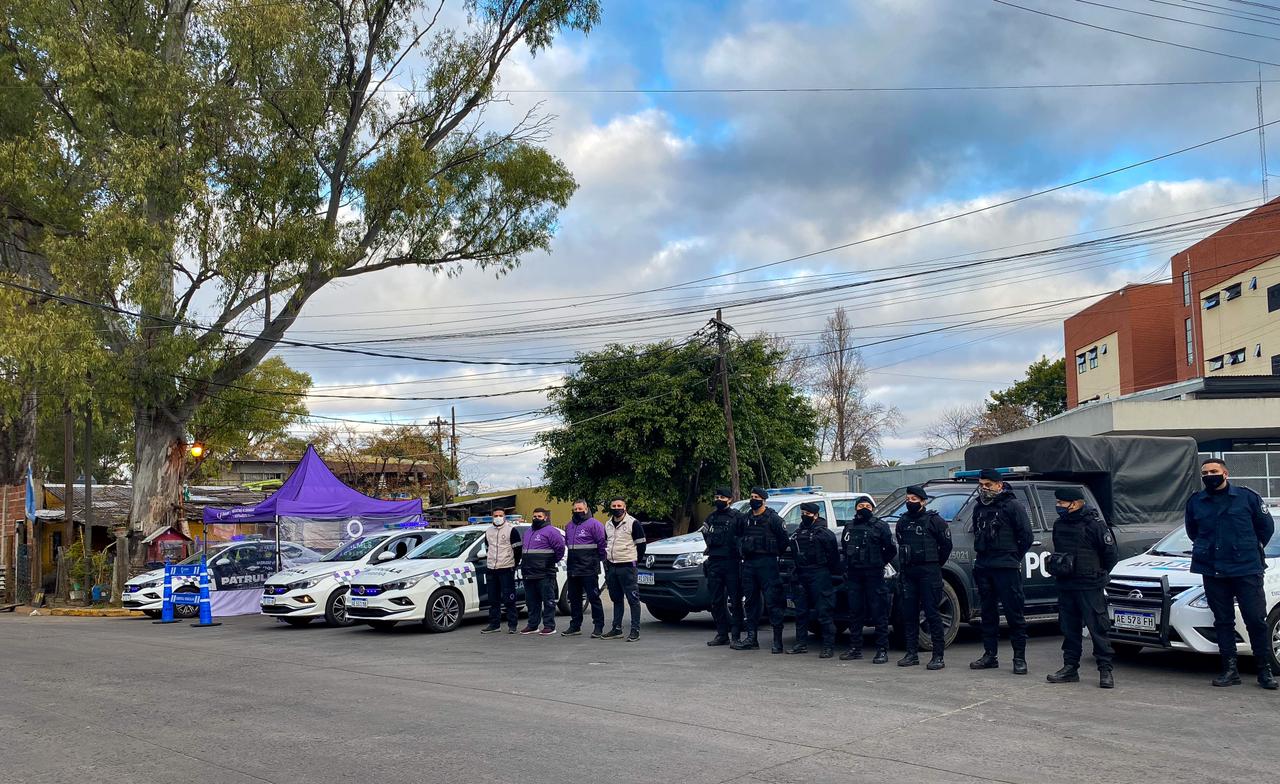  MEGAOPERATIVO DE SEGURIDAD EN EL BARRIO EL MONTE