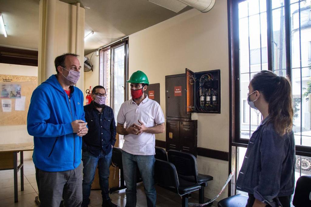  COMENZARON LOS TRABAJOS DE READECUACIÓN ELÉCTRICA EN EL EX DISPENSARIO