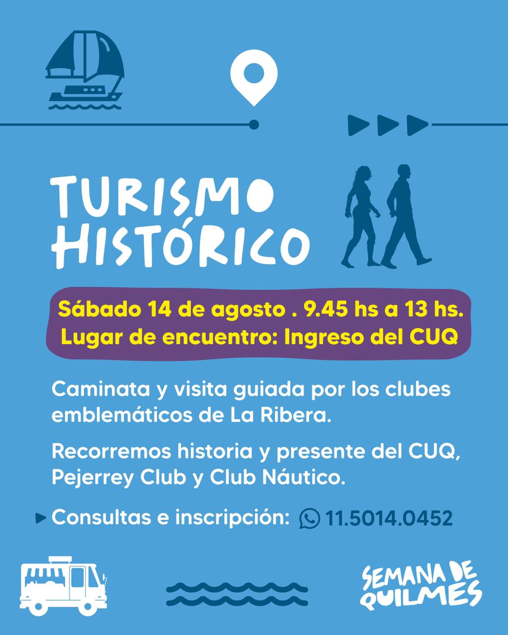 SEMANA DE QUILMES: DIFERENTES ACTIVIDADES PARA TODA LA FAMILIA