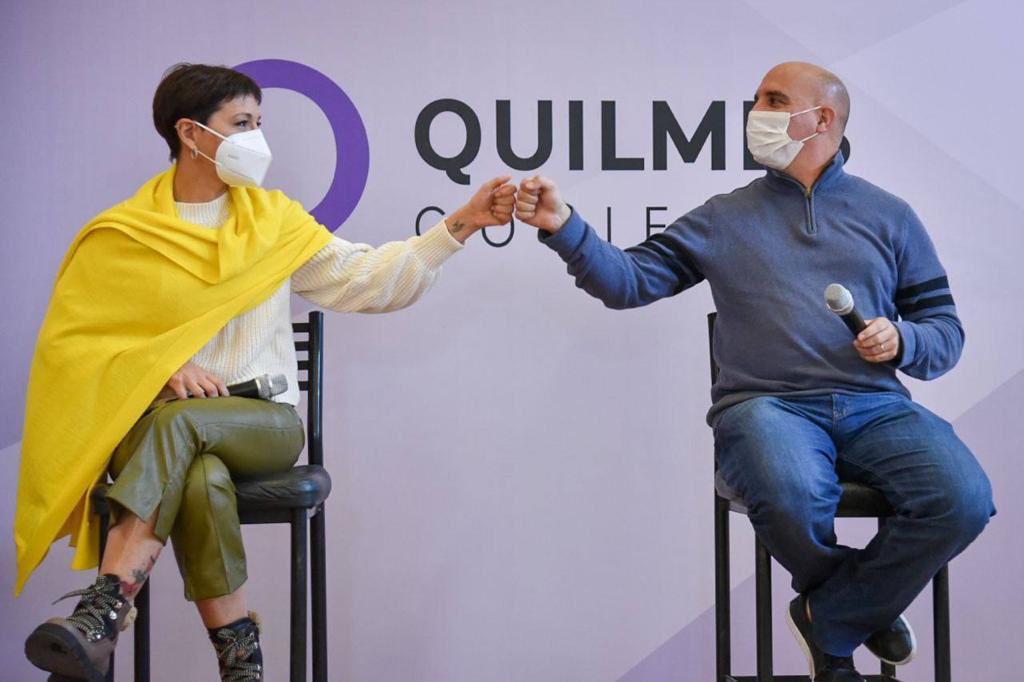 MAYRA PRESENTÓ LA TARJETA DE BENEFICIOS DE LA APLICACIÓN SOMOS QUILMES