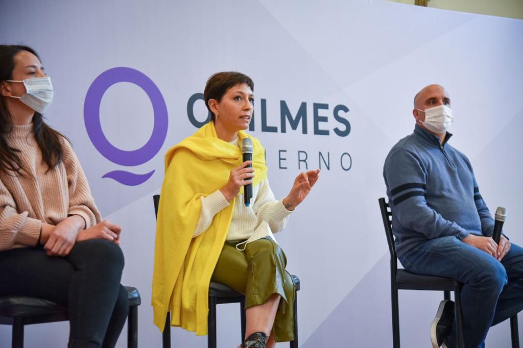 MAYRA PRESENTÓ LA TARJETA DE BENEFICIOS DE LA APLICACIÓN SOMOS QUILMES