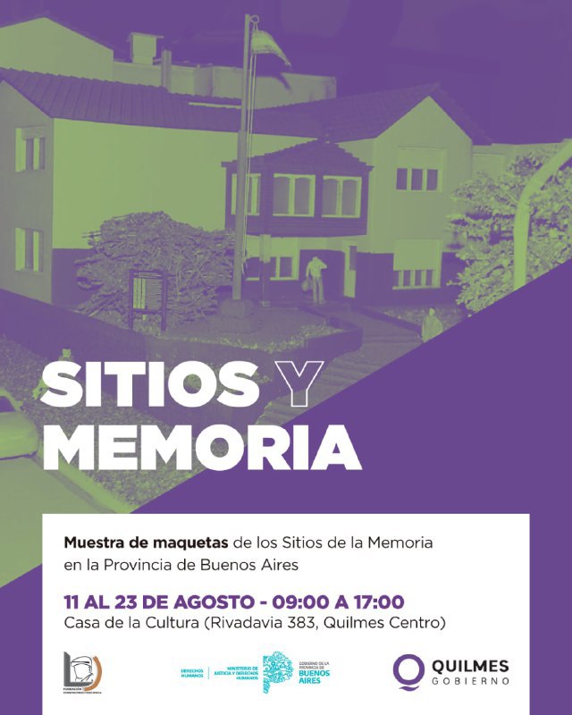 CHARLA EN CONMEMORACIÓN A LOS DESAPARECIDOS EN EL EX POZO DE QUILMES