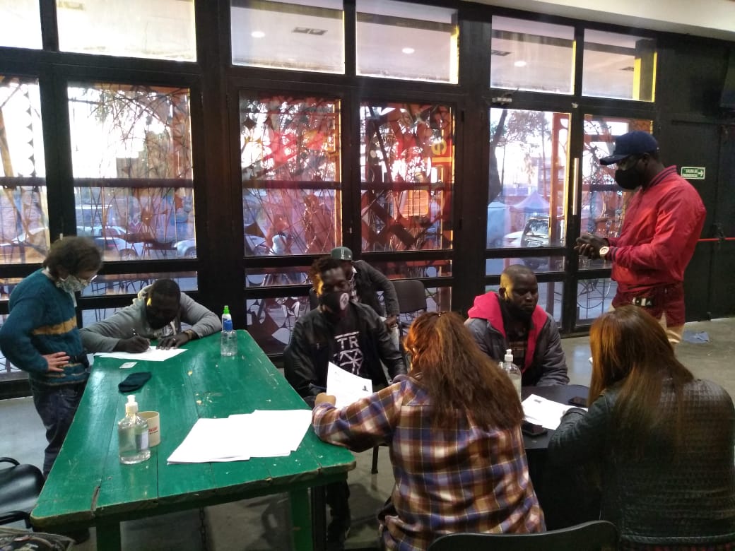 JORNADAS DE ABORDAJE INTEGRAL DE LA COMUNIDAD SENEGALESA DE QUILMES