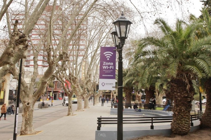 SE INSTALÓ WIFI GRATUITO EN ESPACIOS PÚBLICOS DEL DISTRITO