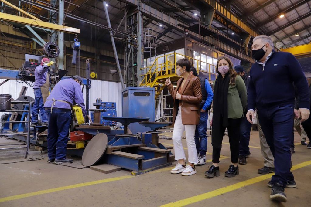 MAYRA VISITÓ LA EMPRESA SECIN SA CON LA DIPUTADA NACIONAL VANESA SILEY
