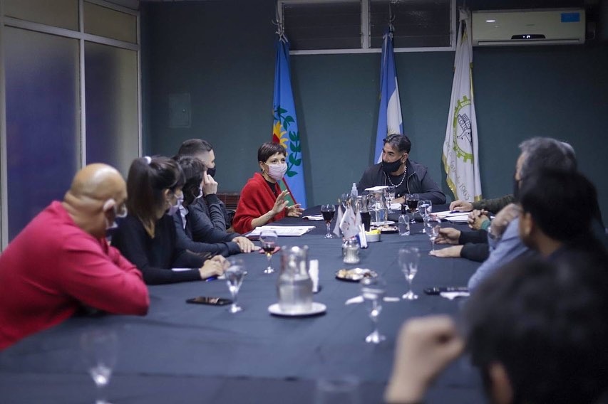 ENCUENTRO CON LOS INTEGRANTES DE LA COMISIÓN DE FESTEJOS DE SOLANO