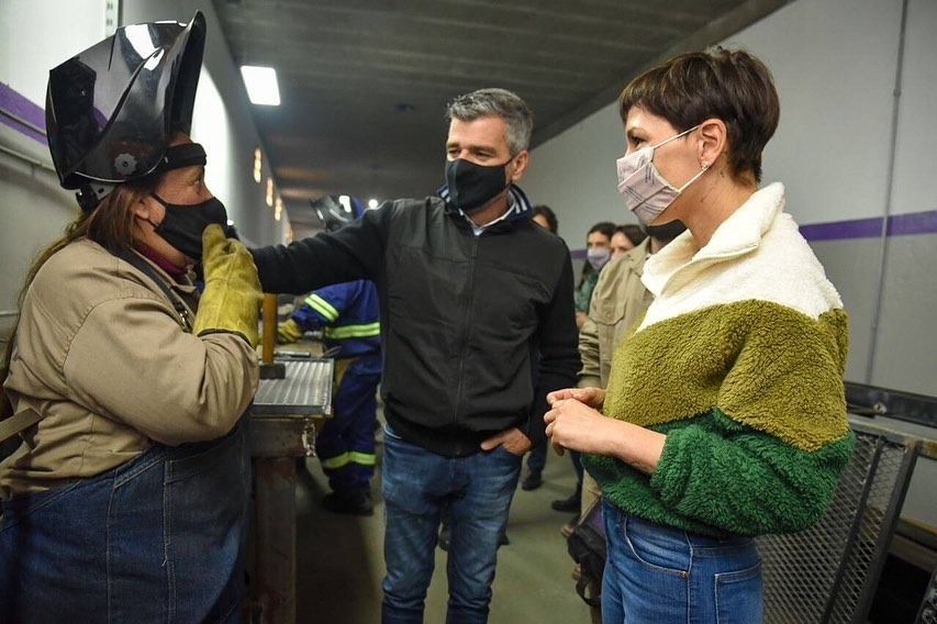  MAYRA VISITÓ LOS TALLERES DE OFICIOS DEL PROGRAMA POTENCIAR TRABAJO 