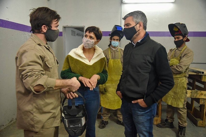  MAYRA VISITÓ LOS TALLERES DE OFICIOS DEL PROGRAMA POTENCIAR TRABAJO 