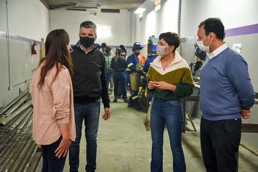  MAYRA VISITÓ LOS TALLERES DE OFICIOS DEL PROGRAMA POTENCIAR TRABAJO 