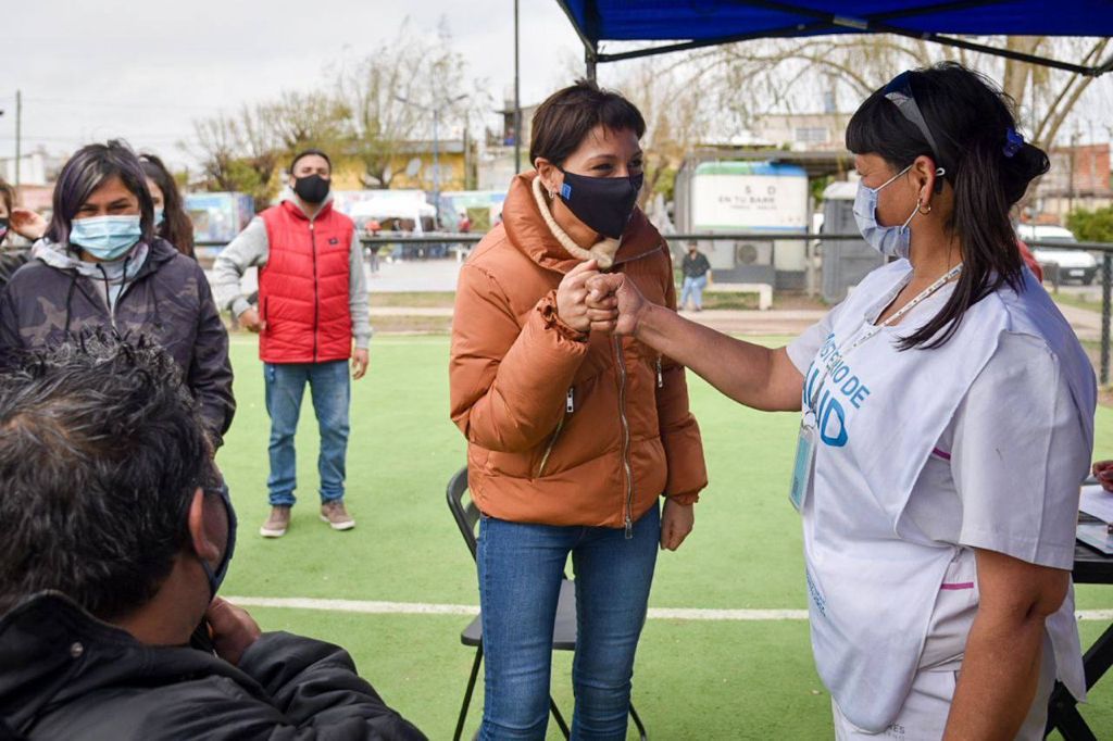 MAYRA CON UNA INTENSA AGENDA DE TRABAJO EN SAN FRANCISCO SOLANO E ITATÍ