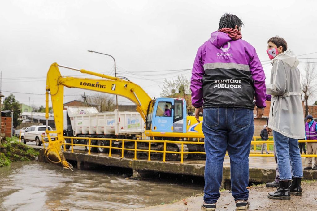  MAYRA SUPERVISÓ EL ESTADO DE SITUACIÓN DE LOS ARROYOS